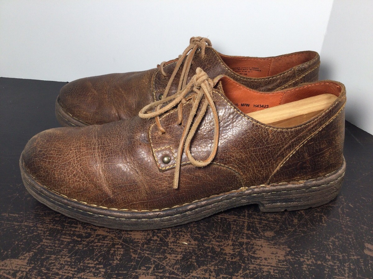NWT Men’s Born Brown Leather Oxford Shoes size 8m US / 41 EUR Born Shoes Mens Size 12 M Brown Leather | Mercari main image 4