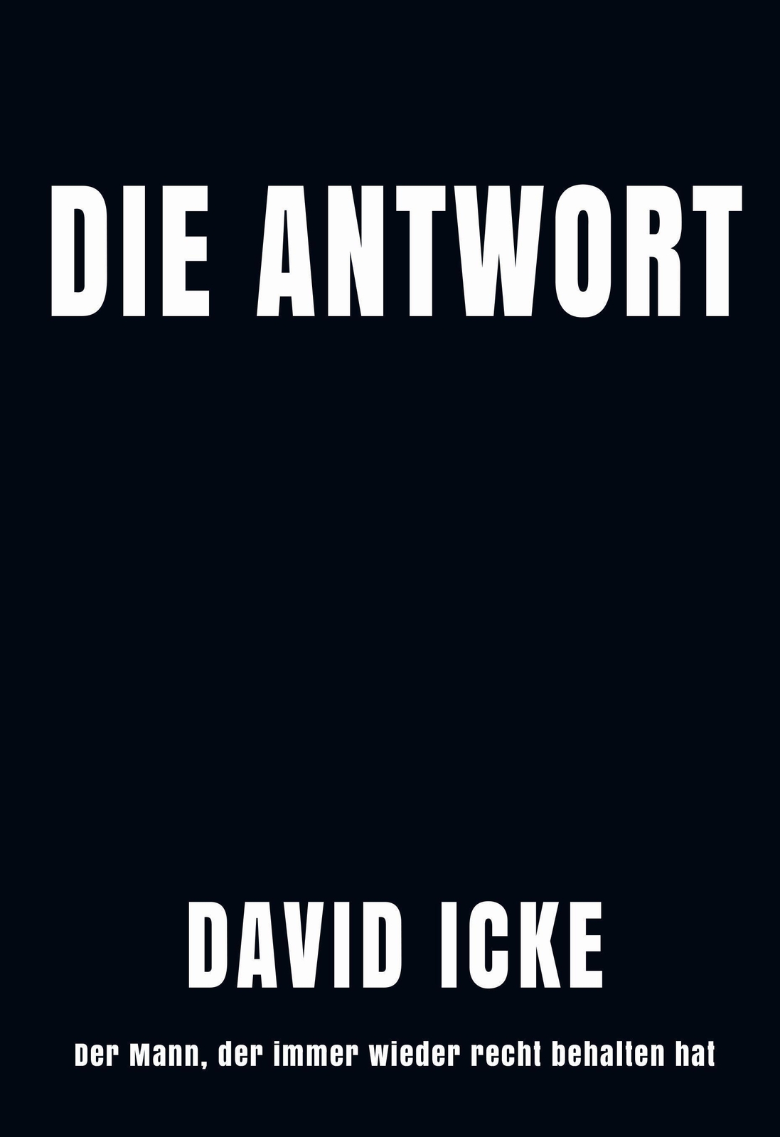 Thumbnail - Die Antwort | David Icke | Taschenbuch | 736 S. | Deutsch | 2022 |