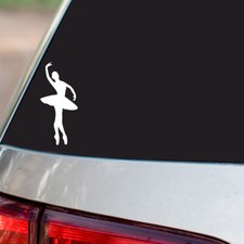 Ballerina Ballet Dancer Sticker Dancer S2 all chrome and regular vinyl colors