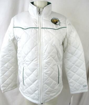 Bemidji State Beavers Women Small thru X-Large Full Zip Quilted Jacket BJU 1