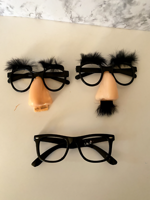 Vintage Lot of 3 Halloween Disguises Glasses | eBay display picture 2