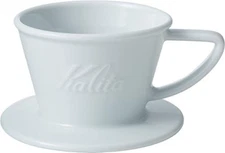 Kalita Wave Ceramic Coffee Dripper High Heat Retention Japan Made New