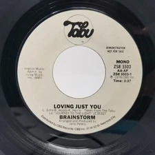 Brainstorm Loving Just You R&B Soul 45rpm 7" Vinyl Record