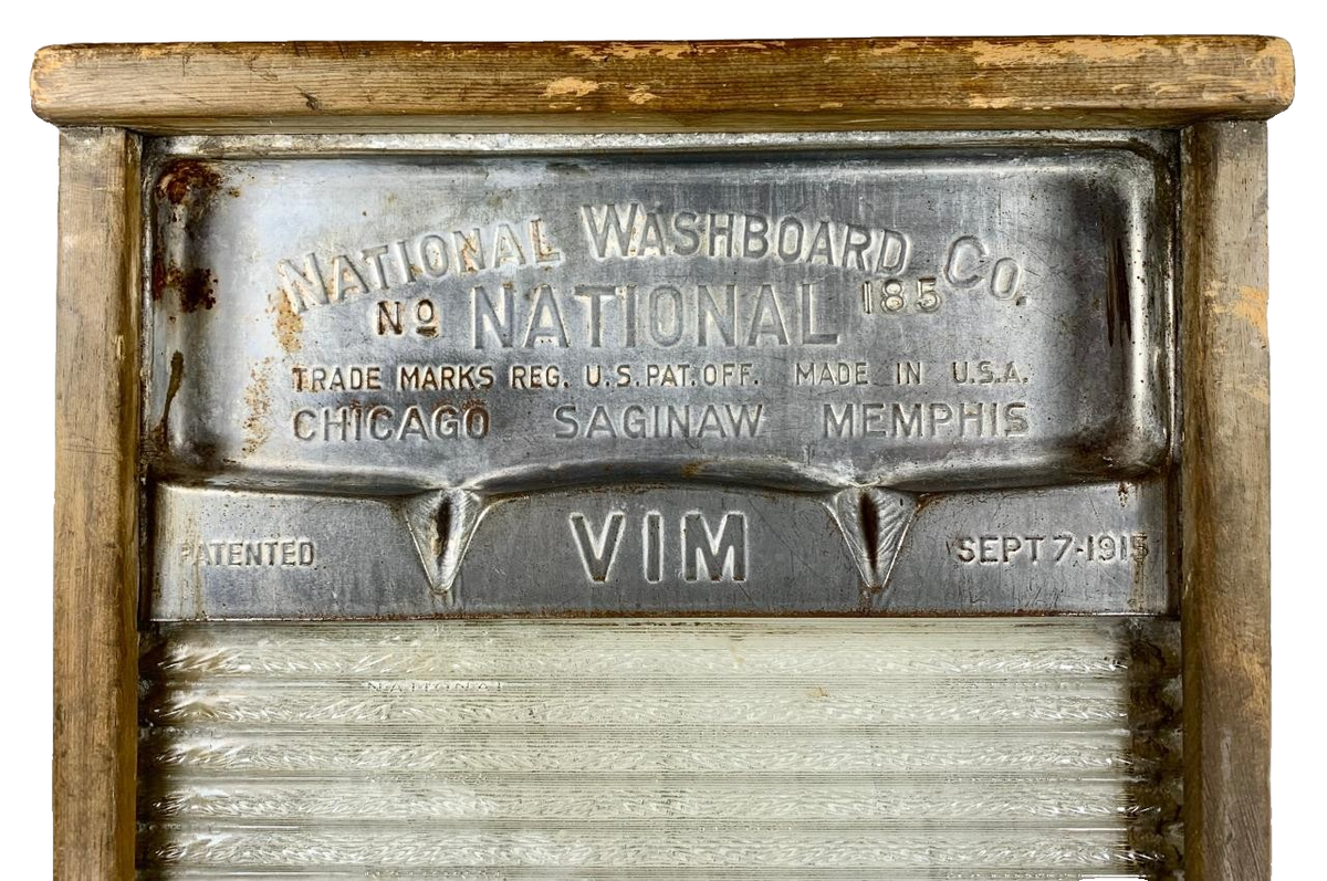 National Washboard Co No 185 Antique Sept 7 1915 VIM Chicago