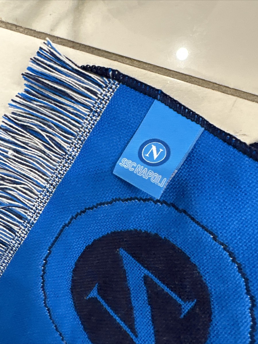 Napoli Calcio Sciarpa Ufficiale SSC Napoli In Jacquard 100