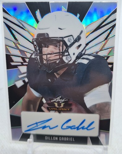 Dillon Gabriel - 2022 Leaf Valiant Black Prismatic Portrait Auto #2/5