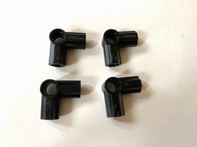 LEGO Technic Parts: Axle & Pin Connector, 90° Angled #6, Prt