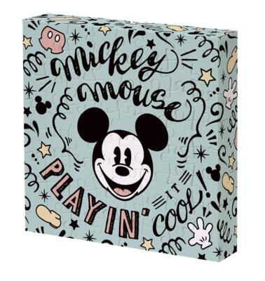 Yanoman Disney Mickey Mouse Leinwand Puzzle 56 Teile 11x11x2cm  2303-06 Stoff...