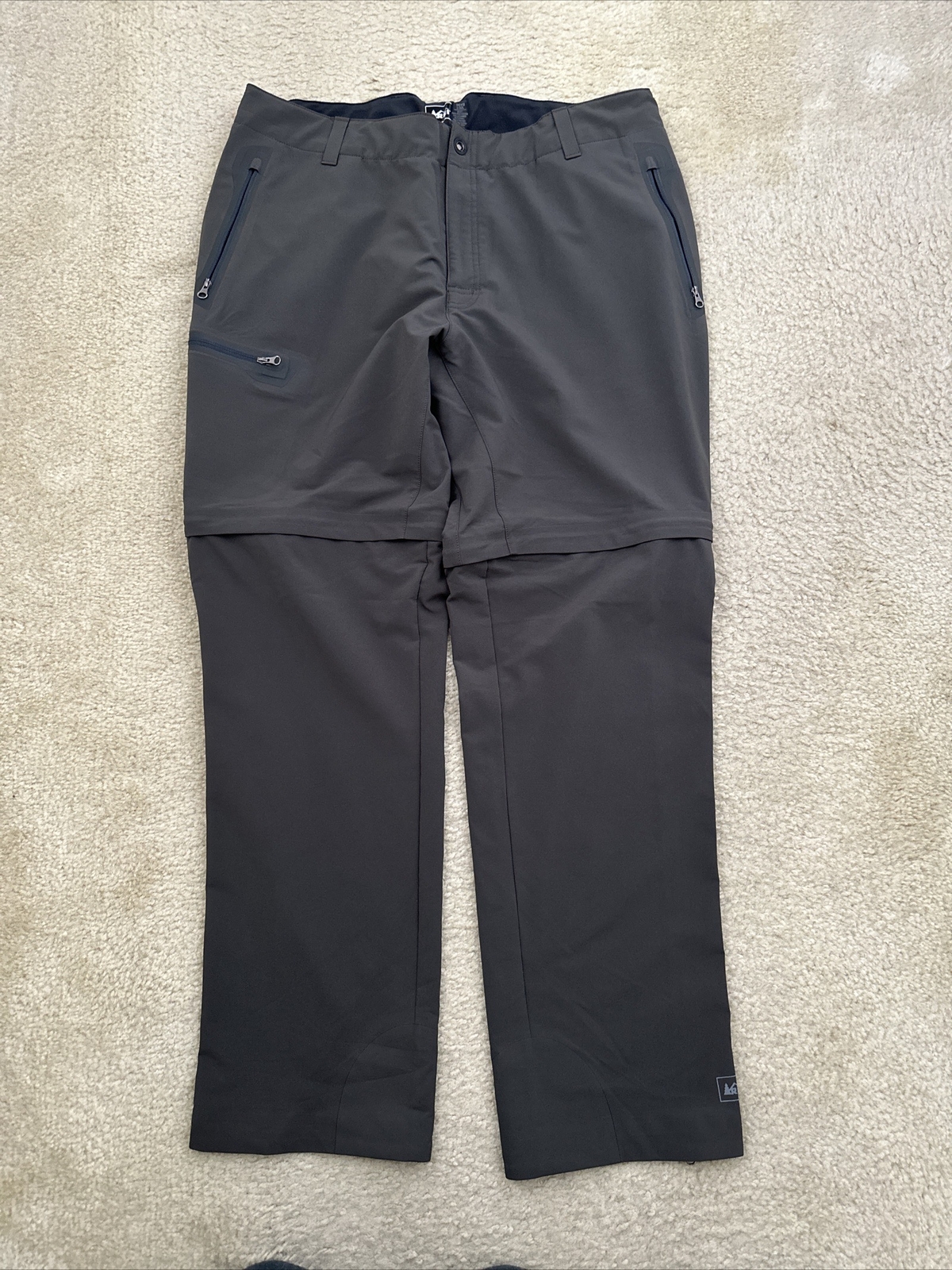 REI Endeavor Convertible Men’s Hiking Pants Largex32 Gem