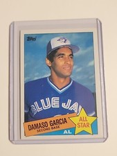1985 Topps Damaso Garcia #702 All-Star Toronto Blue Jays Baseball Card 