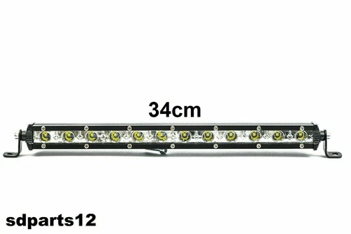 34cm LED Light Bar 36W 12/24V White Light 6000K 4x4 Car ATV UTV SUV