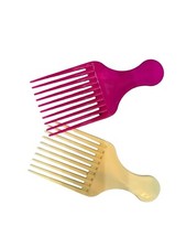Vtg Pink Ivory Comb Hair Pick 2 NEW OLD STOCK Retro 1980-90s USA Goody