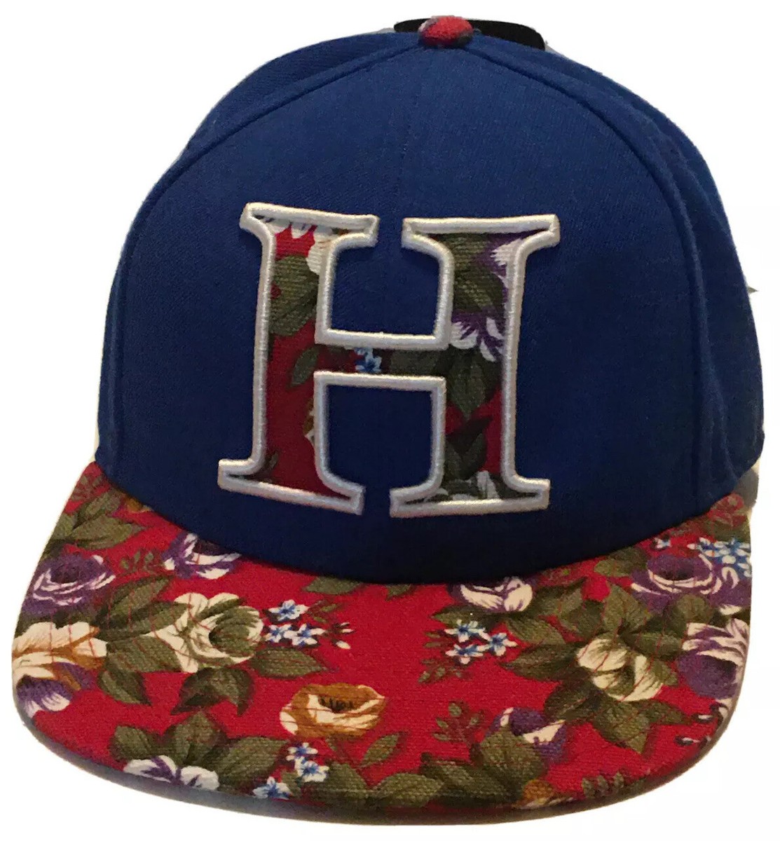 Women\'s Embroidered Baseball Cap Adjustable Soft Breathable Hats Floral (Blue) EMBROIDERY FLORAL BASEBALL CAP HAT | 40HW737 – JOSSLYN COMPANY main image 4
