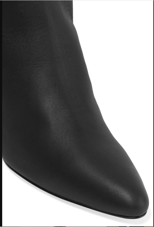 Laurence Dacade Women's Salome Leather Knee High Boots Black Size Euro 40 US 9 image 5