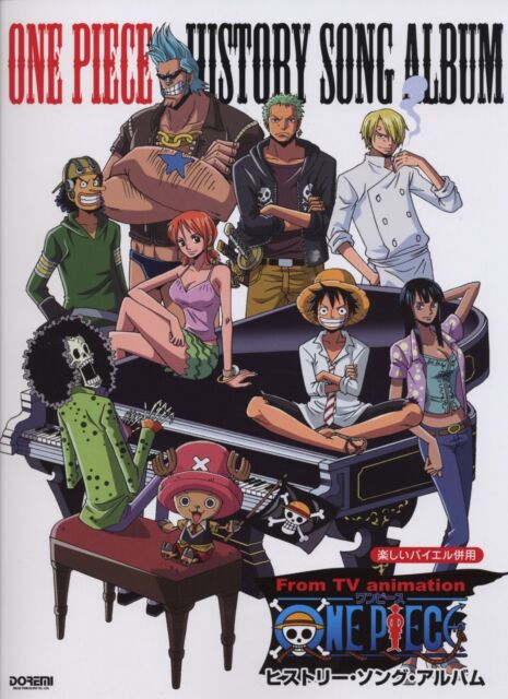 One Piece Piano History Song Album Tv Movie Solo Score Japan Anime Music Book For Sale Online