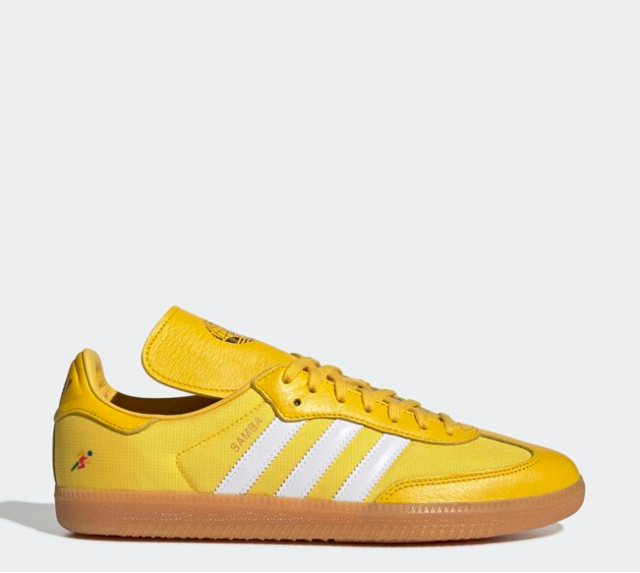 adidas yellow samba