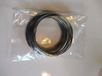 10 ft PURE ZINC WIRE - 1.45mm (15 ga) Plant Weights Live Aquarium Plant Anchors