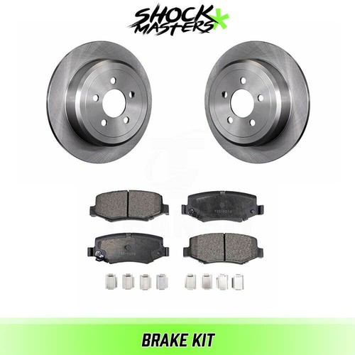 Rear Ceramic Brake Pads & Rotors Kit for 20072011 Dodge Nitro eBay