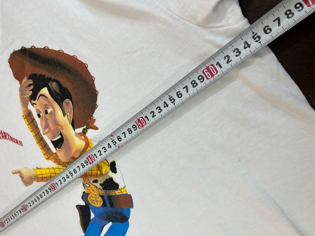 Vintage Stanley Desantis Toy Story Woody White T Shirt Mens Vintage Stanley Desantis Toy Story Woody White T Shirt Mens