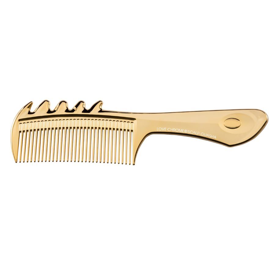 LOVE CHROME K24GP SCALP-GUASHA GOLD Highest model Beautiful Hair