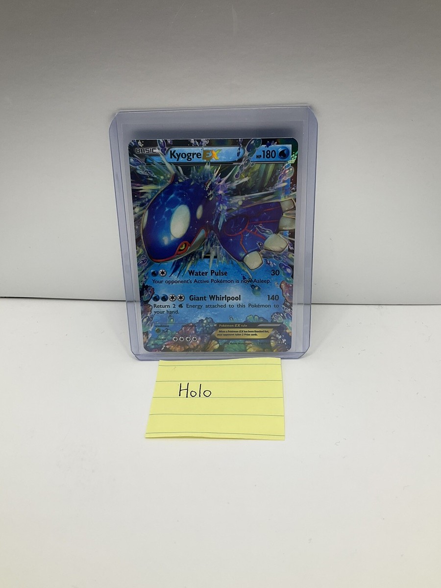 Kyogre EX (Ultra RARE) 54/160 XY Primal Clash Pokémon FULL ART