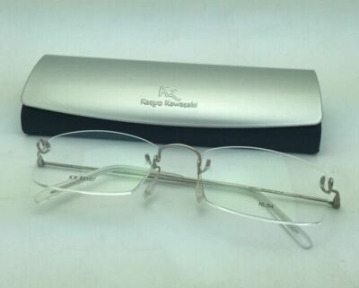 Kazuo54 KAZUO KAWASAKI Eyeglasses MP 631 07 NL/54 Rimless Titanium Matte