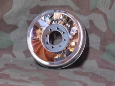 K-MODEL, SPORTSTER CHROME REAR BRAKE DRUM COVER. 54 - 78