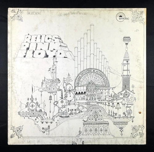 Pink Floyd Relics German EMI Emidisc Press Yellow Label vinyl record LP NM M-