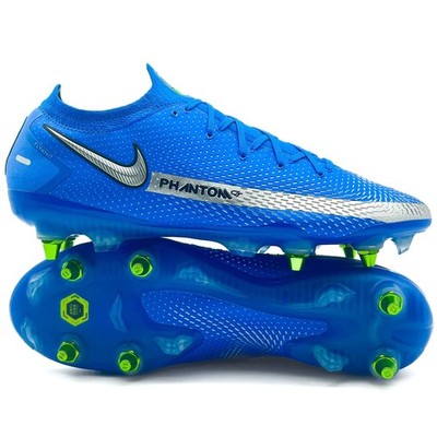 Nike Phantom GT SG ELITE AC 'Spectrum - Photo Blue/Metallic Silver/Rage Green'