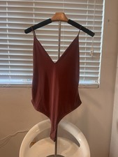 Fashion Nova Women's Bodysuit, Berry Size Large