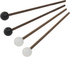 4Pcs Rubber Tongue Drum Sticks Xylophone Mallets, Glockenspiel Mallets Rubber Be