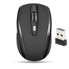 Wireless Mouse 2.4G Portable Mobile Optical Office Mouse Adjustable 800/1200/160