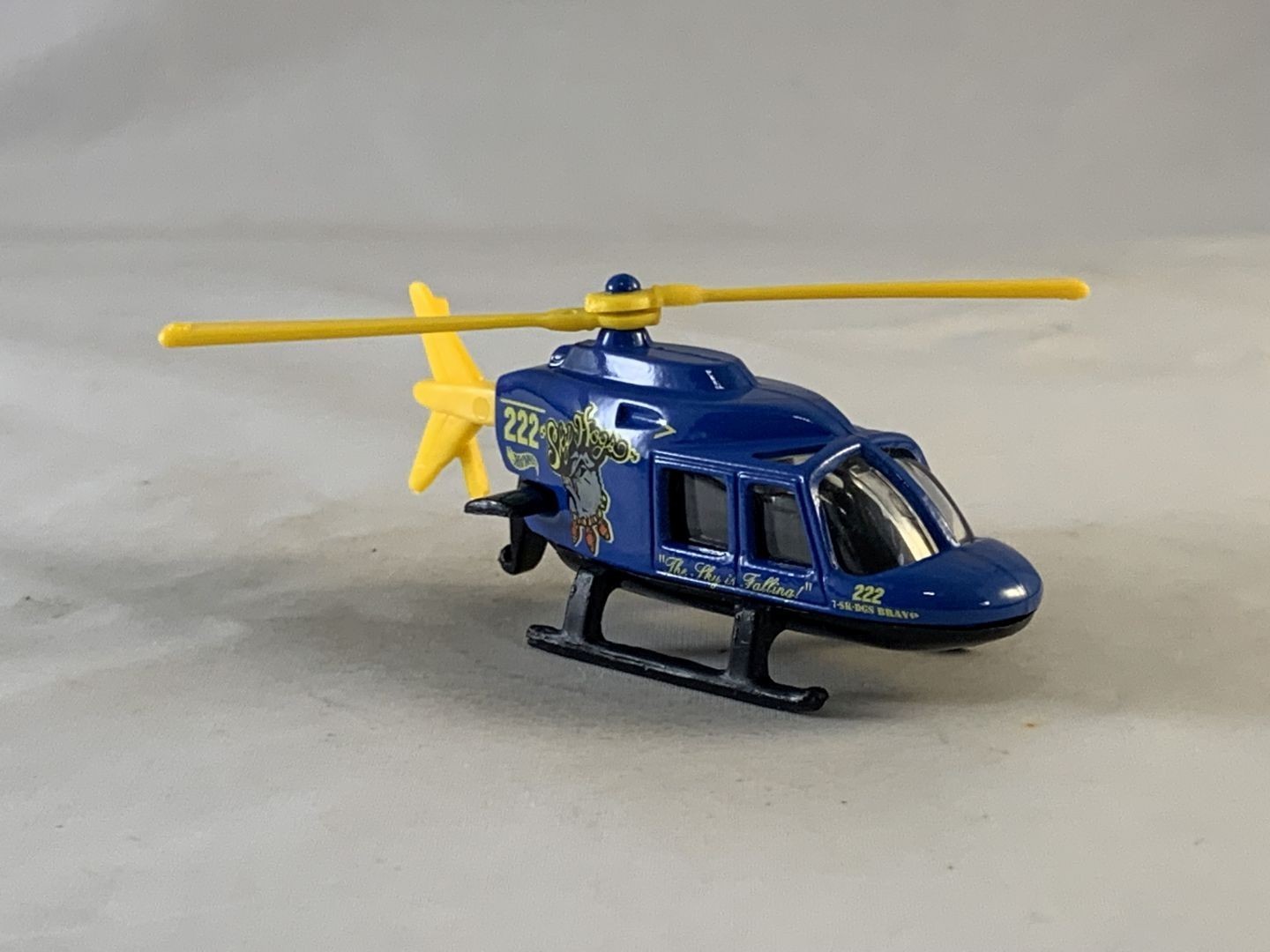 Hot Wheels Propper Chopper 2001 Rod Squadron Blue