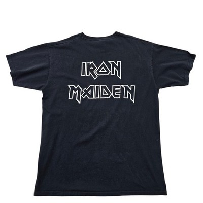 Iron Maiden Unisex Final Frontier Black T-Shirt Size L Official | eBay