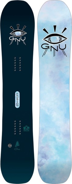 GNU Snowboard All Mountain Frosting Snowboard 2026 Snow Board Winter Freeride Fr-image