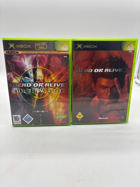 Microsoft Xbox Classic Dead Or Alive 3 + Dead Or Alive Ultimate - In Ovp-image
