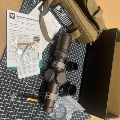 Vortex Razor HD Gen II-E 1-6x24 Riflescope with EBR-7F MRAD Reticle (RZR-16099)