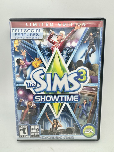 Sims 3: Showtime (Windows/Mac: Mac and Windows, 2012) CIB VG CD Key Unchecked - Picture 1 of 5