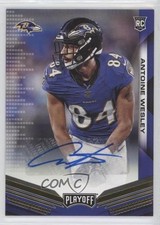 2019 Panini Playoff Rookie Auto Auto Antoine Wesley #300 Auto 0c2