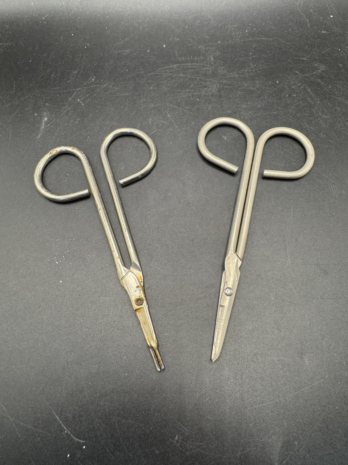 Vintage Roger Wire Cutting Scissors Lot of 2 Medical Surgical Orthopedic Shears