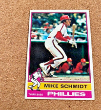 1976 Topps #480 Mike Schmidt Crease and Stain Free