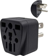 European to US Plug Adapter EU,AU,UK,NZ to US Plug Adapter Universal to American