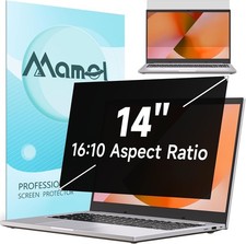 Nano Laptop Privacy Screen 14 Inch 16:10, Matte Anti Glare Blue Light Filter