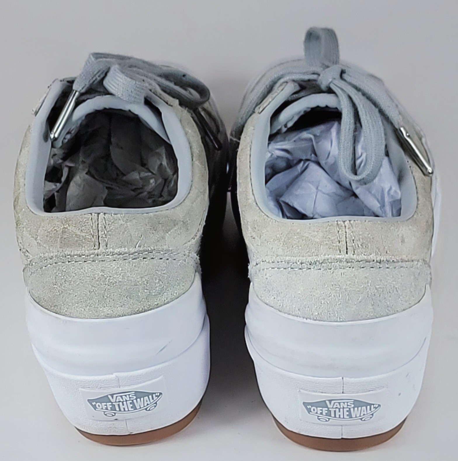 Vans Knu Skool Stack Women’s Gray Platform Chunky… - image 3