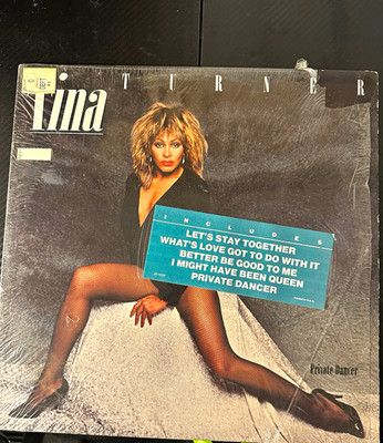 Tina Turner Private Dancer Capitol 12'' Black Vinyl LP ST-12330