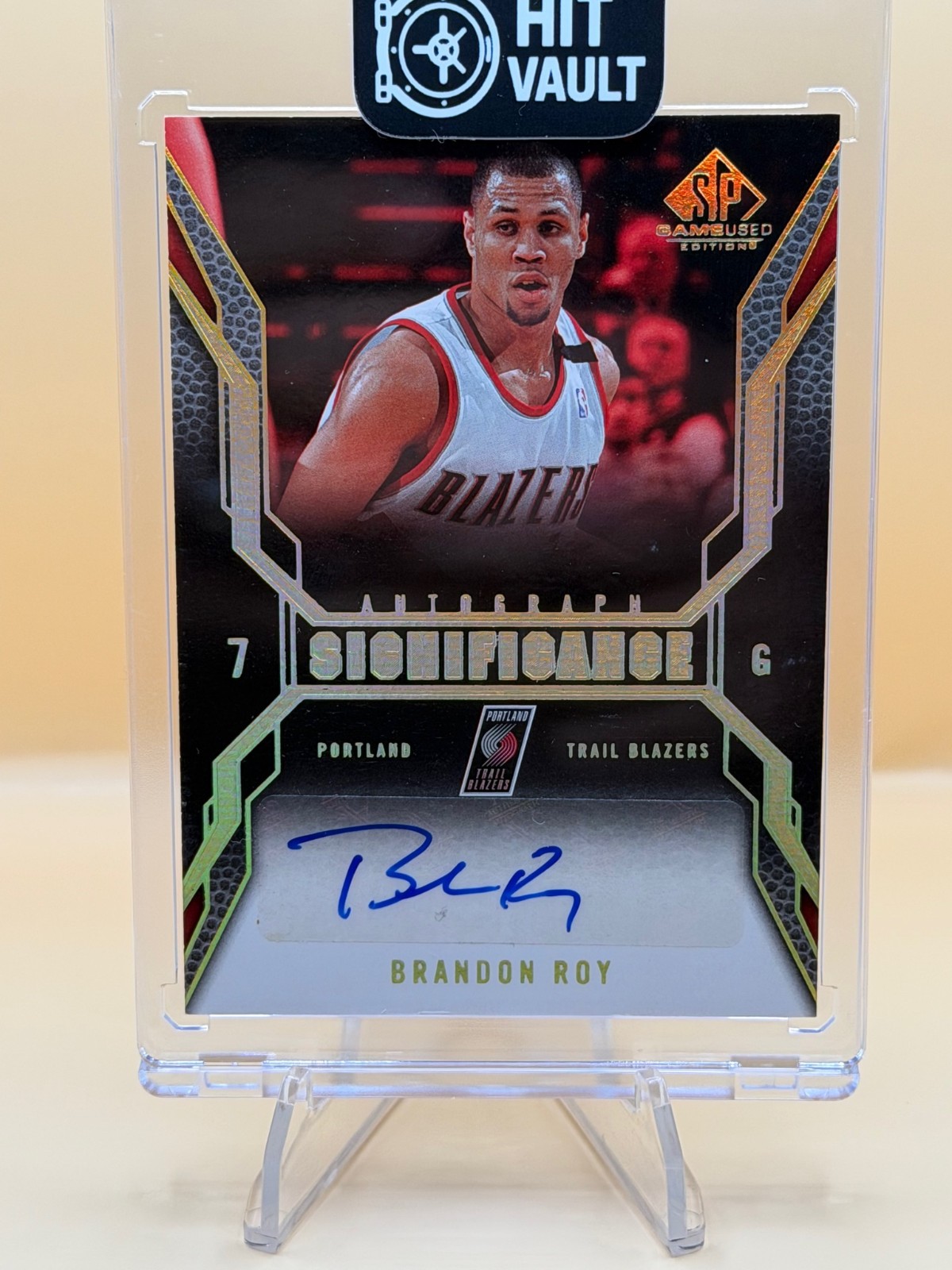2007-08 SP Game Used Edition - Significance Autographs Brandon Roy #SI-BR