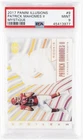 2017 PANINI ILLUSIONS MYSTIQUE #9 PATRICK MAHOMES II ROOKIE RC PSA 9