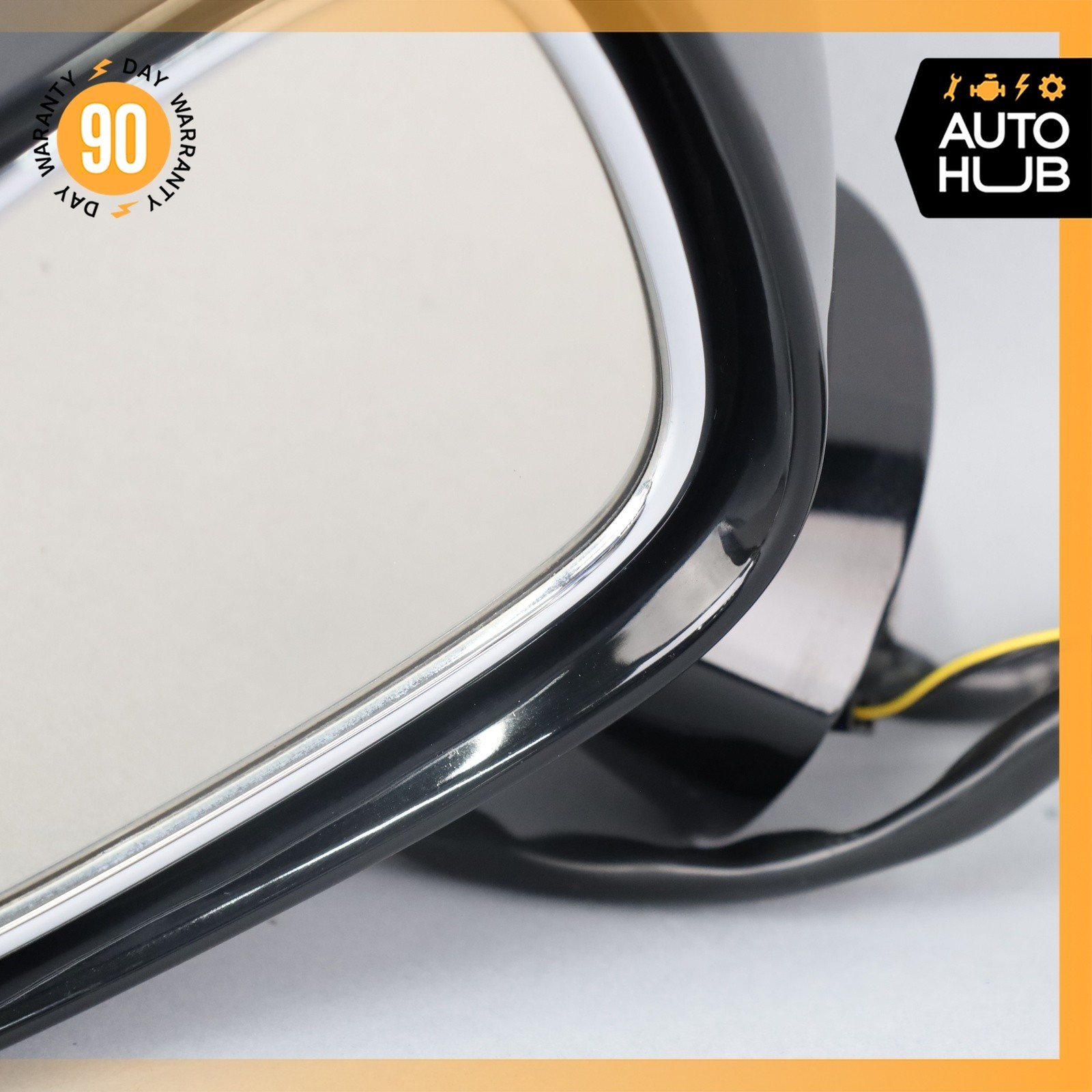 06-09 Bentley Continental Flying Spur Left Side Rear View Door Mirror OEM