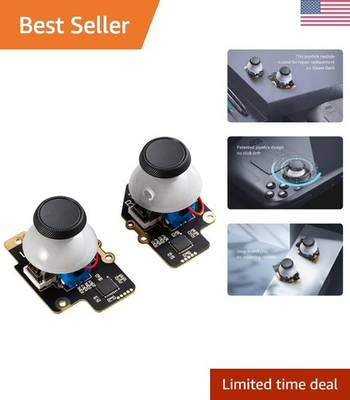 #ad Analog Joystick For Steam Deck LCD Type Aamp;B Hall Effect No Drift Electromagn... $47.99