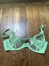 Agent Provocateur Mint Green Mesh Tulle Bra 32C